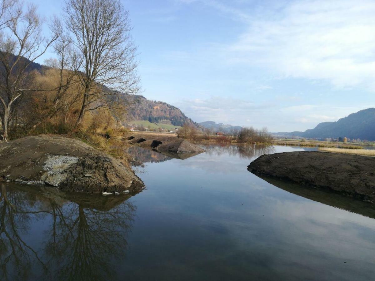 Ferienwohnung Resi mit traumhaftem Seepanorama Steindorf am Ossiacher See Bagian luar foto